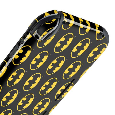 DC Comics Batman Logo Pattern Nintendo Switch Lite Skin